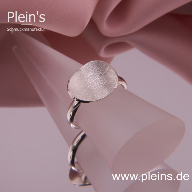 Preview: Ring halbrund, konkave Platte